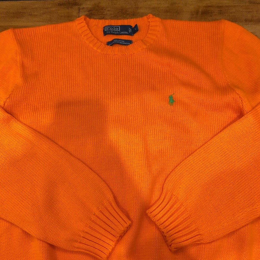Polo // Cotton Crew Neck Sweater